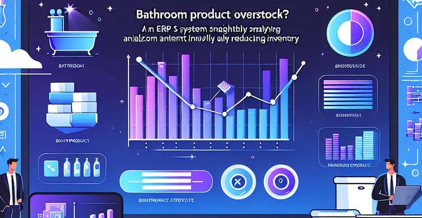 卫浴产品库存积压多？ERP 系统智能分析降库存